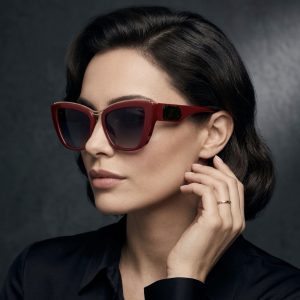 Crimson Red Dolly&Cabana Sunglasses
